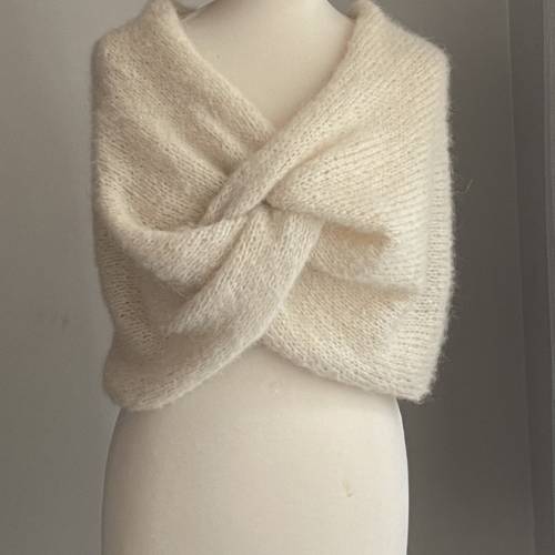 Braut Stola HOCHZEIT,Creme!BOLERO,Brautkleid,Braut Shal!Alpaka, Seide!
