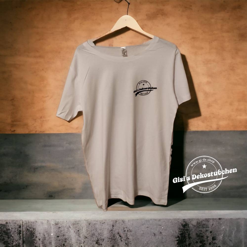 Damen T-Shirt mit Wunschmotiv und unserm Logo zum Materialkostenpreis Bild 2