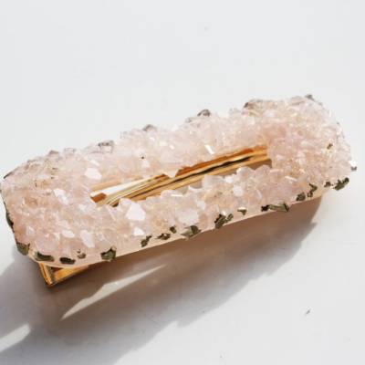 Haarspange "Druzy", resinart