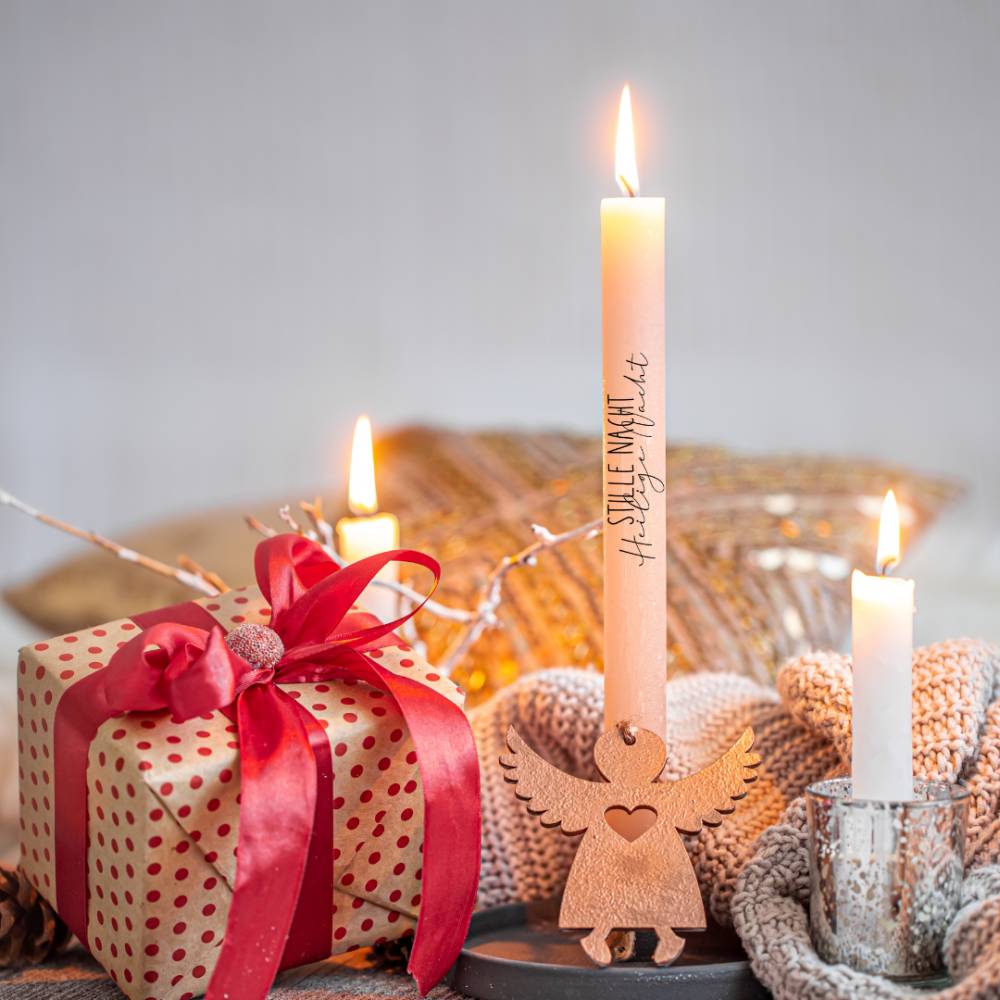 PDF Weihnachten für kurze Kerzen Vorlage Kerzentattoo Kerzensticker Winterzeit Weihnachtslicht Adventszeit Ho Winterlieb
