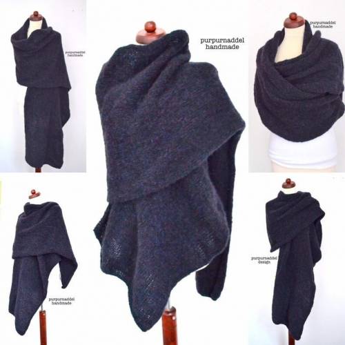FARBAUSWAHL!!! !Strickschal, Schal! Winterschal! Gestrickt!Poncho! Damen! Onesize! Grobstrick! Decke, Schulterwärmer, XX