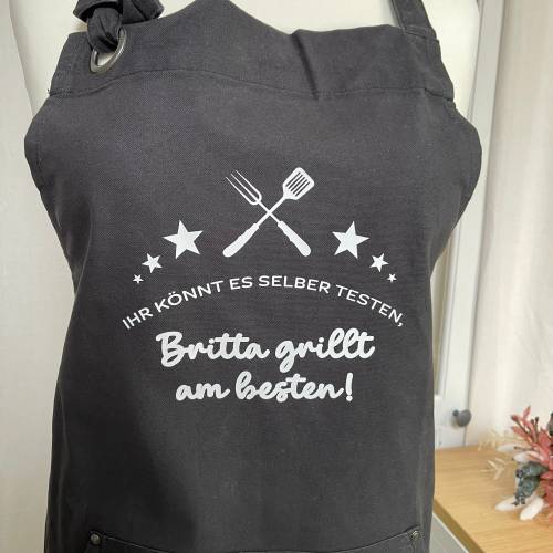 Personalisierte Schürze |  Kochschürze | Geschenk zum Geburtstag | Muttertag | Geschenk für Freundin |  | Grillschürze |