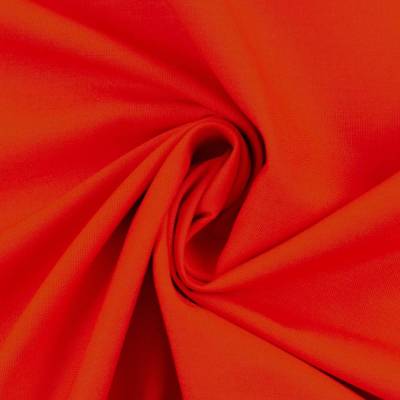 Baumwollstoff - Uni Hochrot
