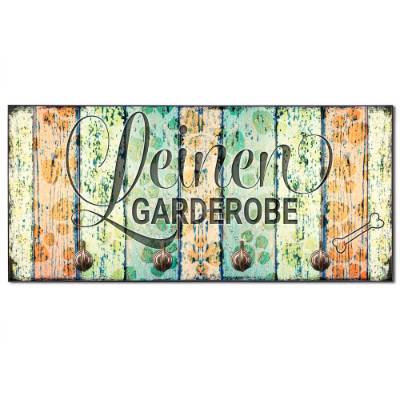 Hundegarderobe LEINEN GARDEROBE Wandgarderobe, Leinenhalter┊tolle Geschenkidee für Hundeliebhaber