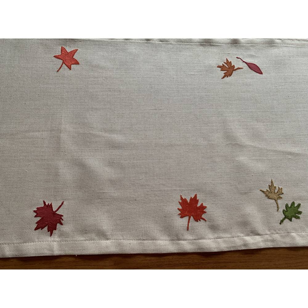 napkins servietten Paviot Vlies Cocktail Tulipe 25 x 25 cm natural linen napkins with