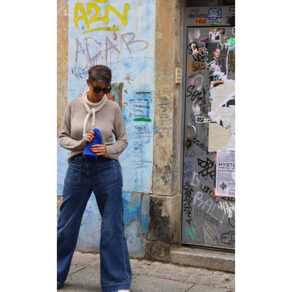 Anleitung: Moon River - Raglan Pullover RVO mit V-Ausschnitt stricken Bild 6