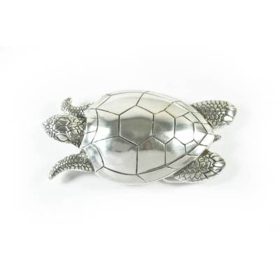 Schildkröte, als Buckle, Gürtelschließe für Wechselgürtel