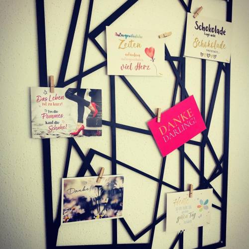 Memoboard, Wandorganizer, Pinnwand, verschiedene Farben und Größen