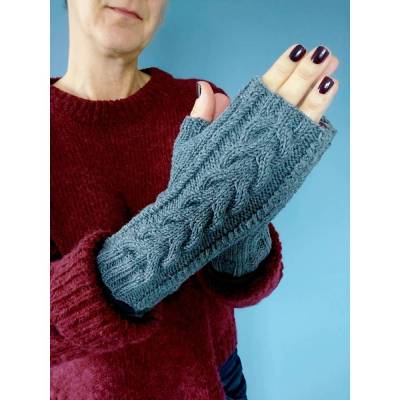 Strickanleitung Naila Stulpen und Handschuhe | Handstulpen stricken in S–L | PDF Anleitung deutsch | DIY Projekt