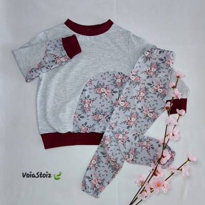 Set: Kinderset Hoodie und Leggings Mädchen Outfit 