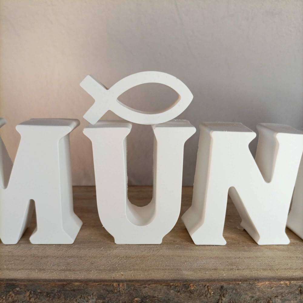 Kommunion Tischdeko, Schriftzug Kommunion, Schriftzug, Tischdeko Kommunion Mädchen, Tischdeko Erstkommunion Bild 4