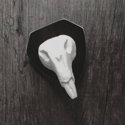 Ratte Rudis Schädel zum aufhängen