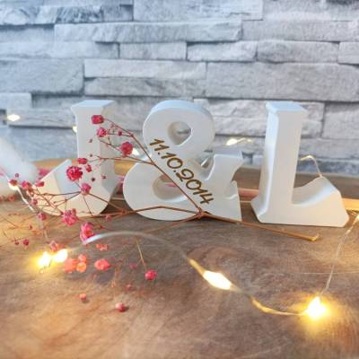 Initialen Buchstaben, Initiale Buchstaben, Buchstaben Initialen, Brautpaar Initialen, Hochzeit Initialen