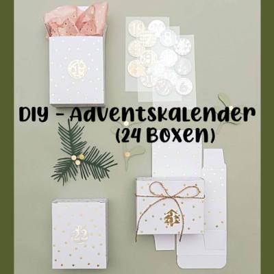 Adventskalender Boxen zum befüllen
