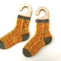 Strickanleitung Socke im Mosaikmuster für Größe 38/39 und 40/41, PDF Anleitung