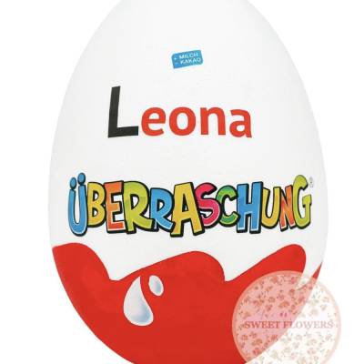 Personalisiertes XXL Überraschungsei neue Schrift- Ü-Ei