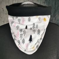 Dreiecks Loop / Schlupfloop creme Muster