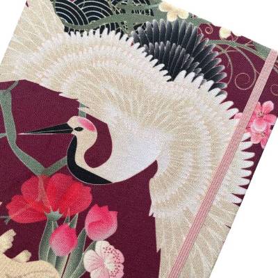Notizbuch Reisetagebuch "Crane&Koi"Kranich Japan Asien