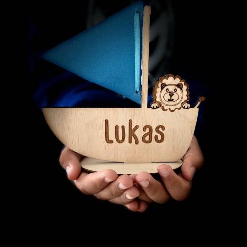 Personalisiertes Taufgeschenk, Geschenk zur Geburt, Geldgeschenk für Kinder