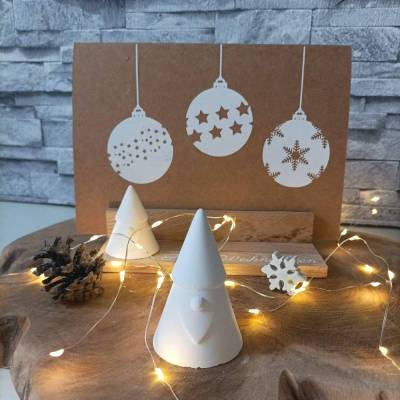 Wichtel Deko, Wichtel Weihnachten, Raysin Wichtel, Wichtelgeschenk, Deko Weihnachten, Deko weiß, Weihnachtsdeko