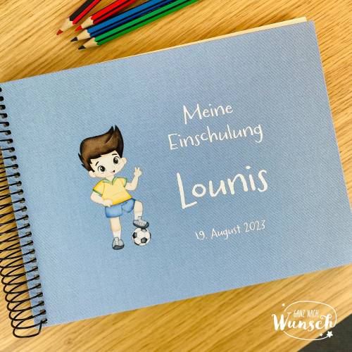Fotoalbum Einschulung | Fotobuch | Geschenk zur Einschulung | Schulstart | Erinnerungsalbum | Erinnerungsbuch Schule
