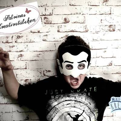 Stickdatei ITH Halloweenmaske Vampir
