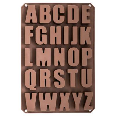 Silikonform Alphabet Buchstaben A - Z Artidee CREARTEC