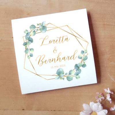 Design Eukalyptus Gold Printable DIY