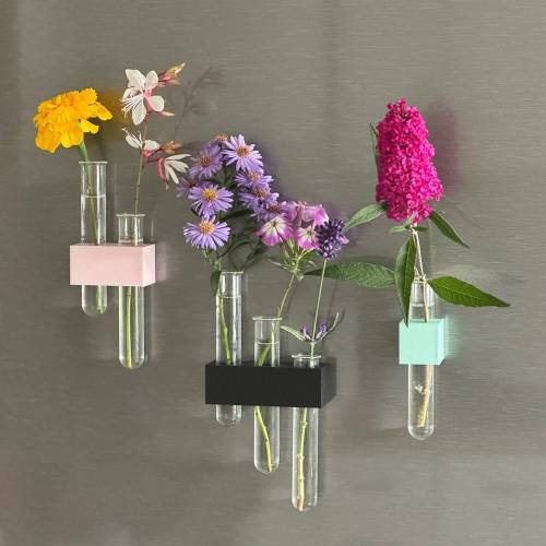 Kühlschrank Magnet “Reagenzglas Blumenvase”