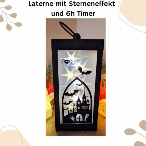 Hallowen Laterne, Grusel Licht, Halloween Dekoration