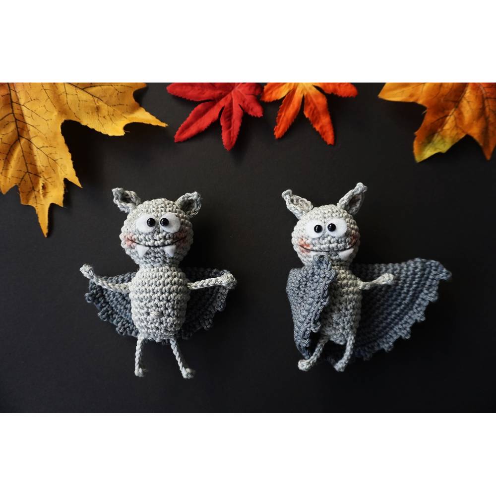 Häkelanleitung Fledermaus Taschenbaumler - PDF Datei Bild 1