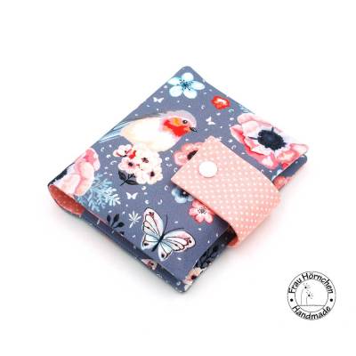 Pixibuchhülle * Pixi unkaputtbar * Pixi Baby * Lesemaus * Rotkehlchen * Vogel * Blumen