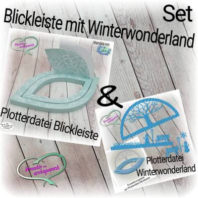 Plotterdatei Blickleiste Set