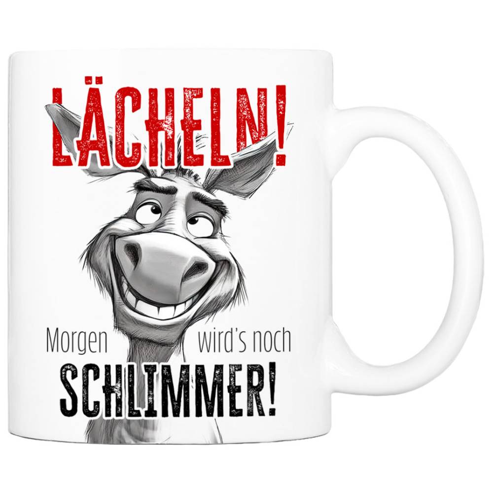 Tasse 'Lächeln!'