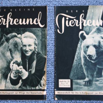 Der kleine Tierfreund 2 Hefte 1951
