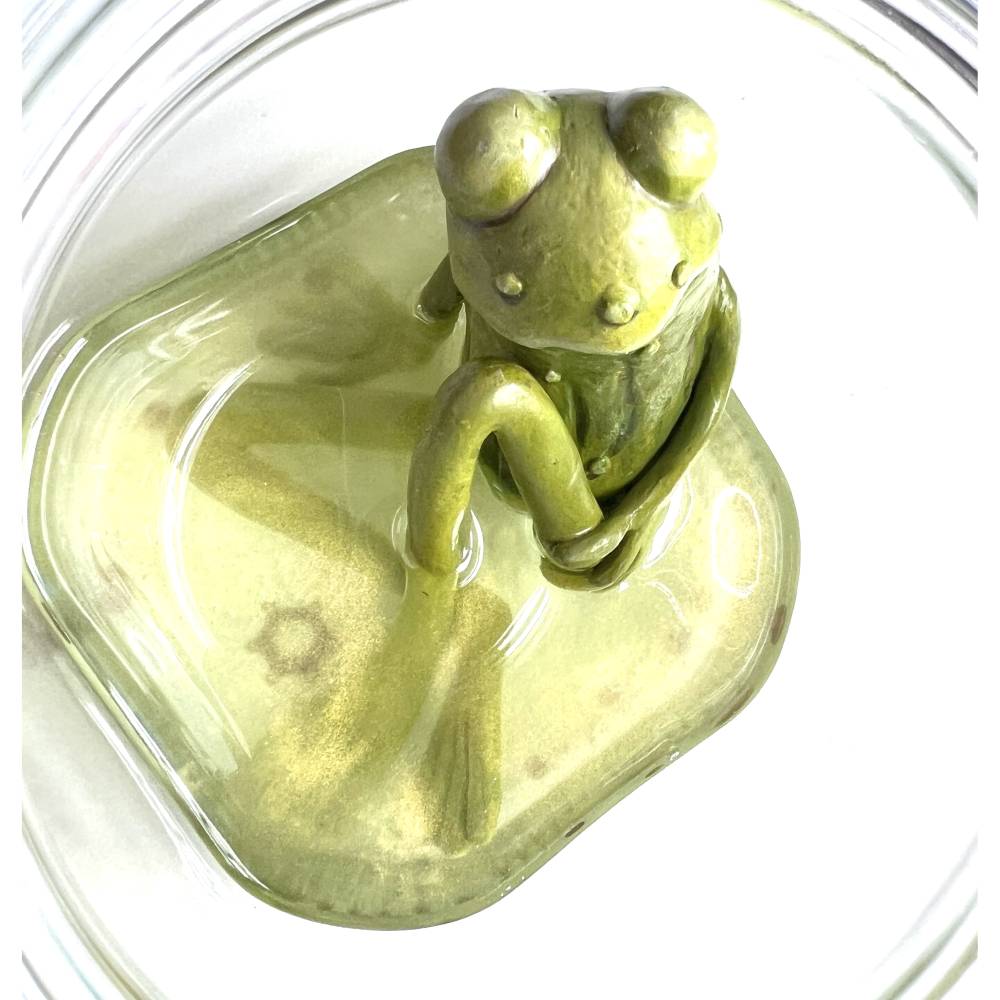 Der Spreewaldfrosch, Pickles, saure Gurken, Frosch Skulptur, Frosch im Glas, Froschkönig, Froschplastik, modellierter Fr Bild 9