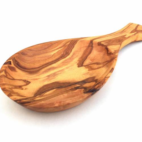 Servierschale mit Griff, Beilagenschale, Schale, Schüssel, handgemacht aus Olivenholz