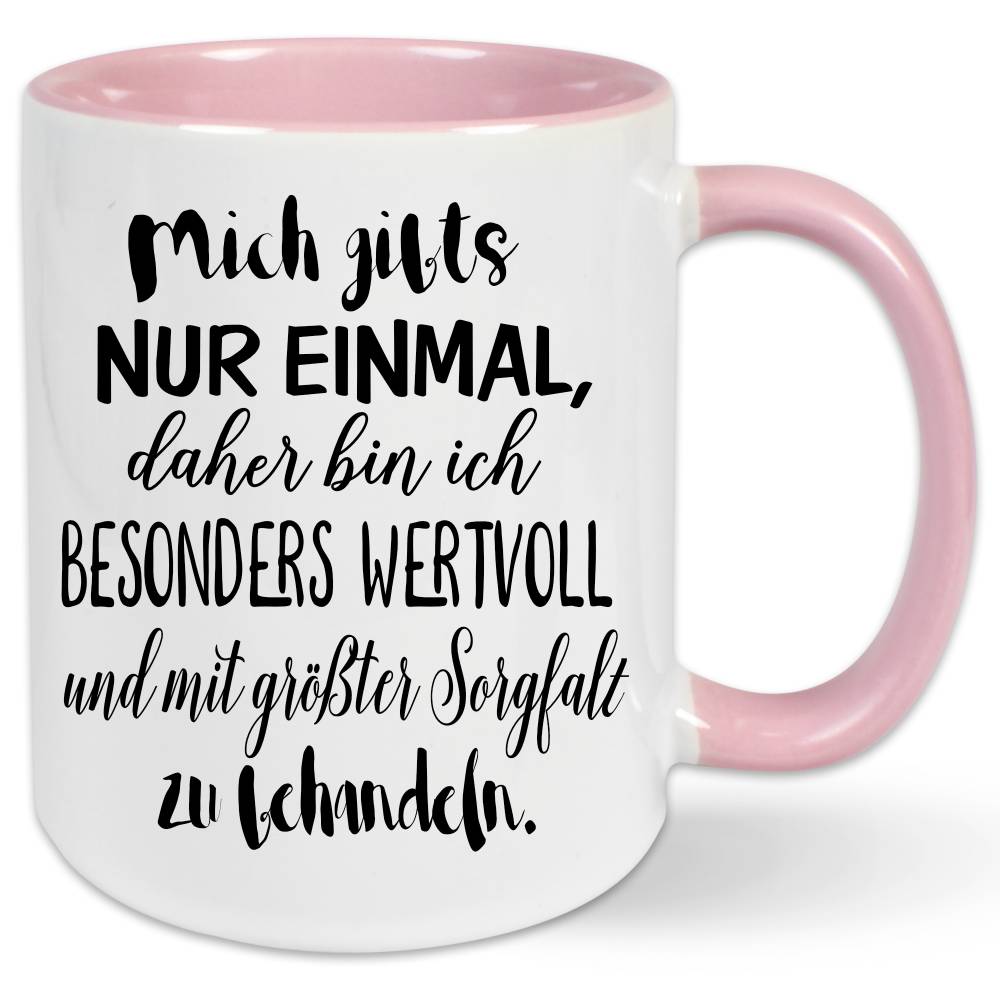 Personalisierte Tasse mit Spruch und Name