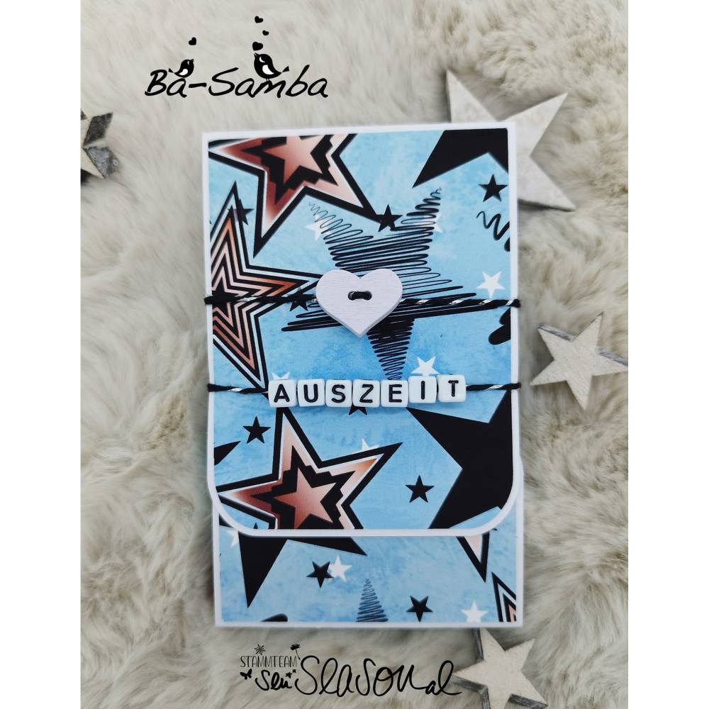 Digipapierset Weihnachtliche Sterne, Weihnachtspapier für Geschenke, Adventskalender, Deko rund um Weihnachten Bild 9