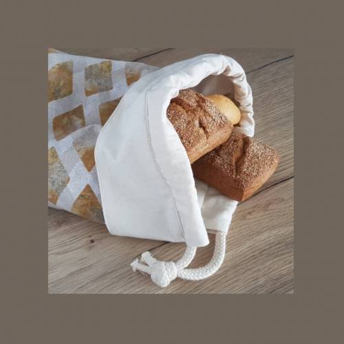 Brotbeutel & Brötchenbeutel | wiederverwendbarer Backwaren Einkaufsbeutel | nachhaltige Einkaufstasche | Zero Waste | Fr