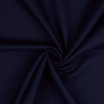 BAUMWOLL FLANELL uni marine Oeko-Tex Standard 100 (1m/12,-€)