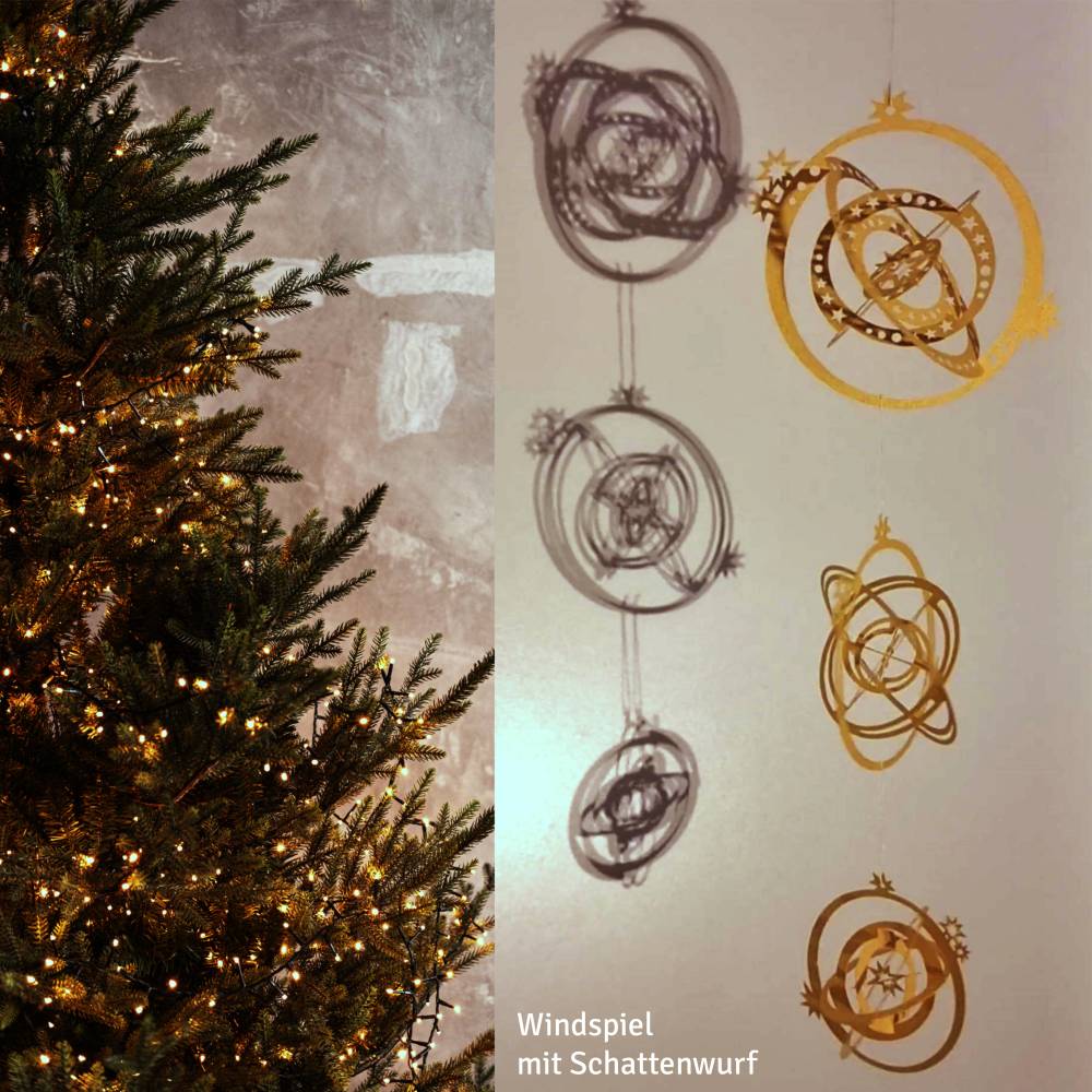 Plotterdatei Weihnachtskugel, Weihnachtsdeko, Weihnachtskarte Popup, Weihnachtsgeschenk, Weihnachtsbaumschmuck, einfach Bild 9
