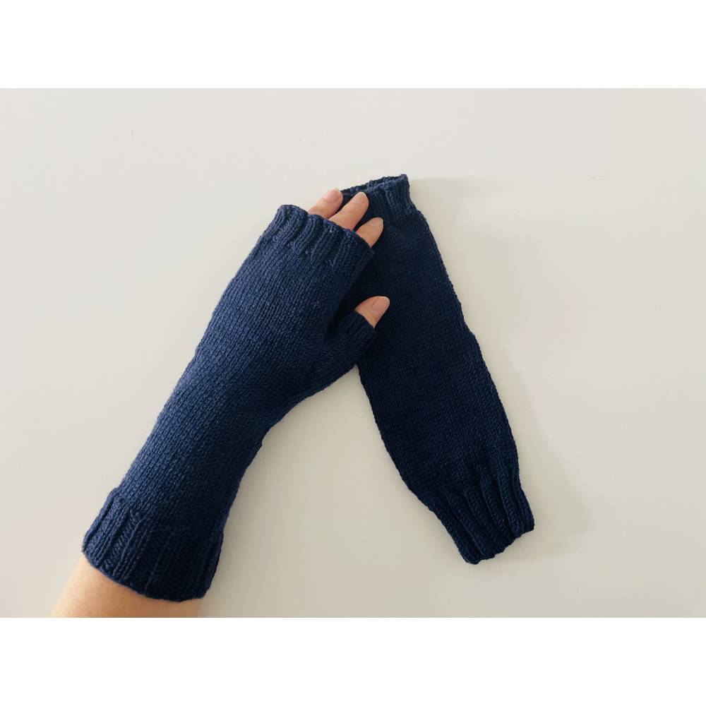 PDF-Strickanleitung einfache Armstulpe, Pulswärmer Bild 1