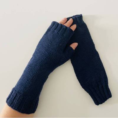 PDF-Strickanleitung einfache Armstulpe, Pulswärmer