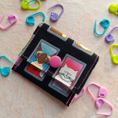MaschenMarkierer-Täschchen, Mini-Tasche für Maschenmarkierer