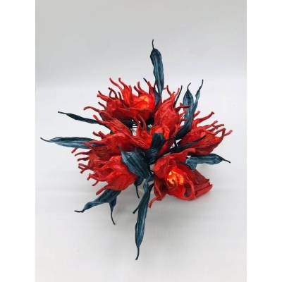 Lichterkette "Weihnachtsglöckchen" aus finnischem Papiergarn