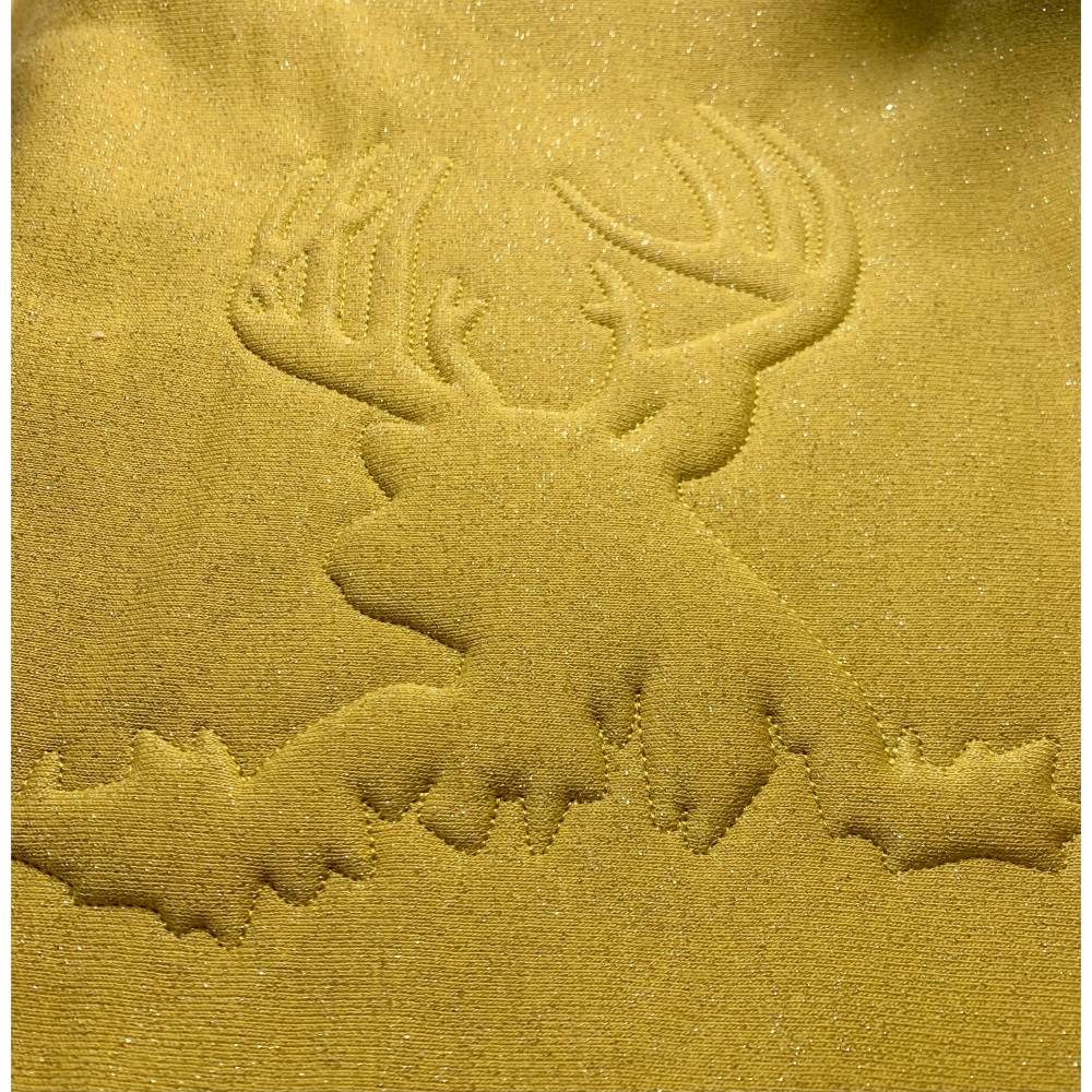 Stickdatei 3D Hirsch Trapunto Weihnachten Set 901 – inkl. Anleitung & Stickschaum Bild 2