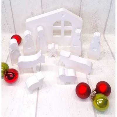 Krippe * Weihnachten * Raysin * Hygge * Deko