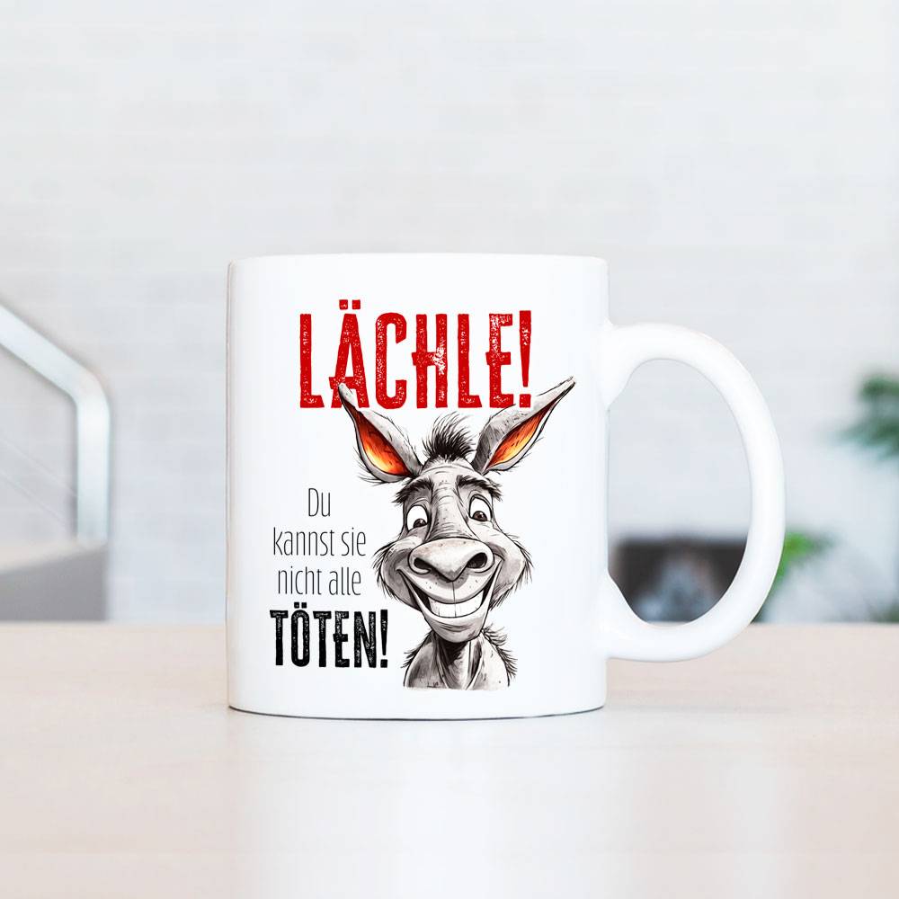Tasse 'Lächle!'