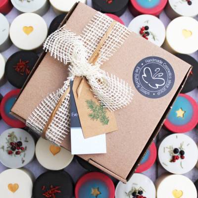 Soapbox "Winter Edition" | Geschenkset mit 4 Bestseller Winter Seifen á 75 g
